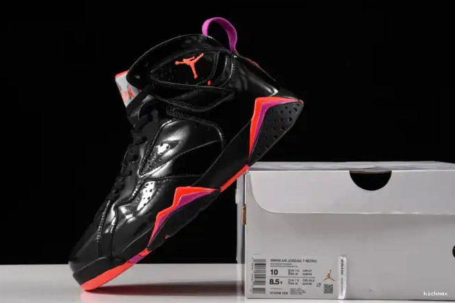 Cheap Patent Retro Black Air Jordan 7 313358-006 0426